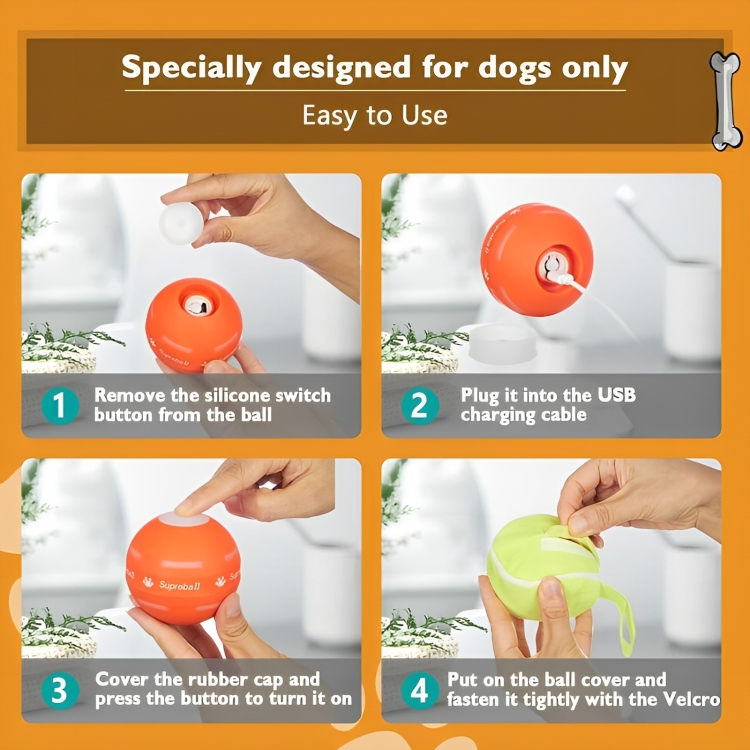 Viral DuraSpin™ Dog Ball
